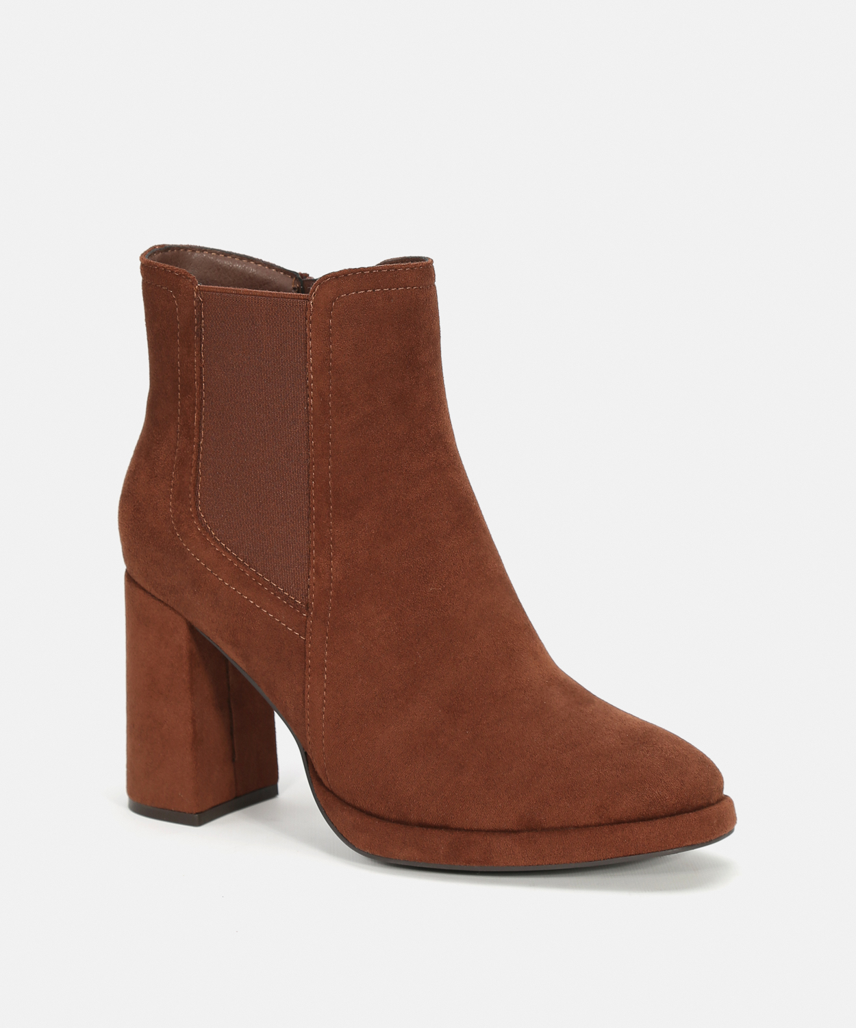 Botines tacón chelsea image number null